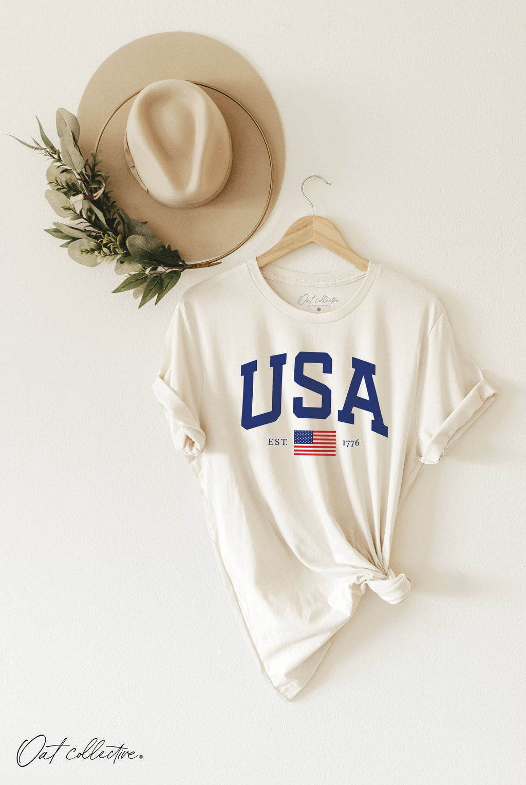 USA EST.1776 Graphic T-shirt