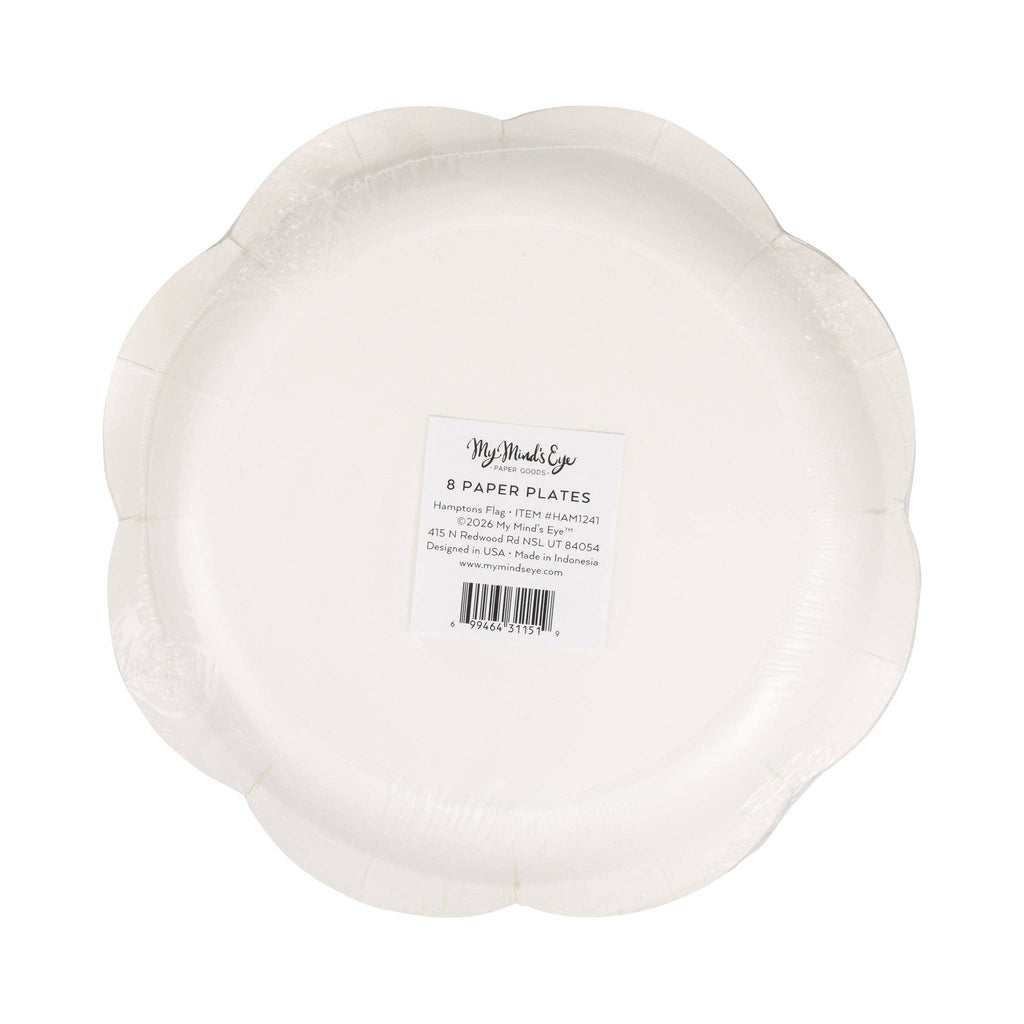 HAM1241 - Flag Paper Plate - 8"