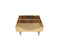 Napkin Holder on Marble Legs, 7"L x 7"W