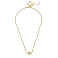 Mini Gold Cross on Chain Necklace