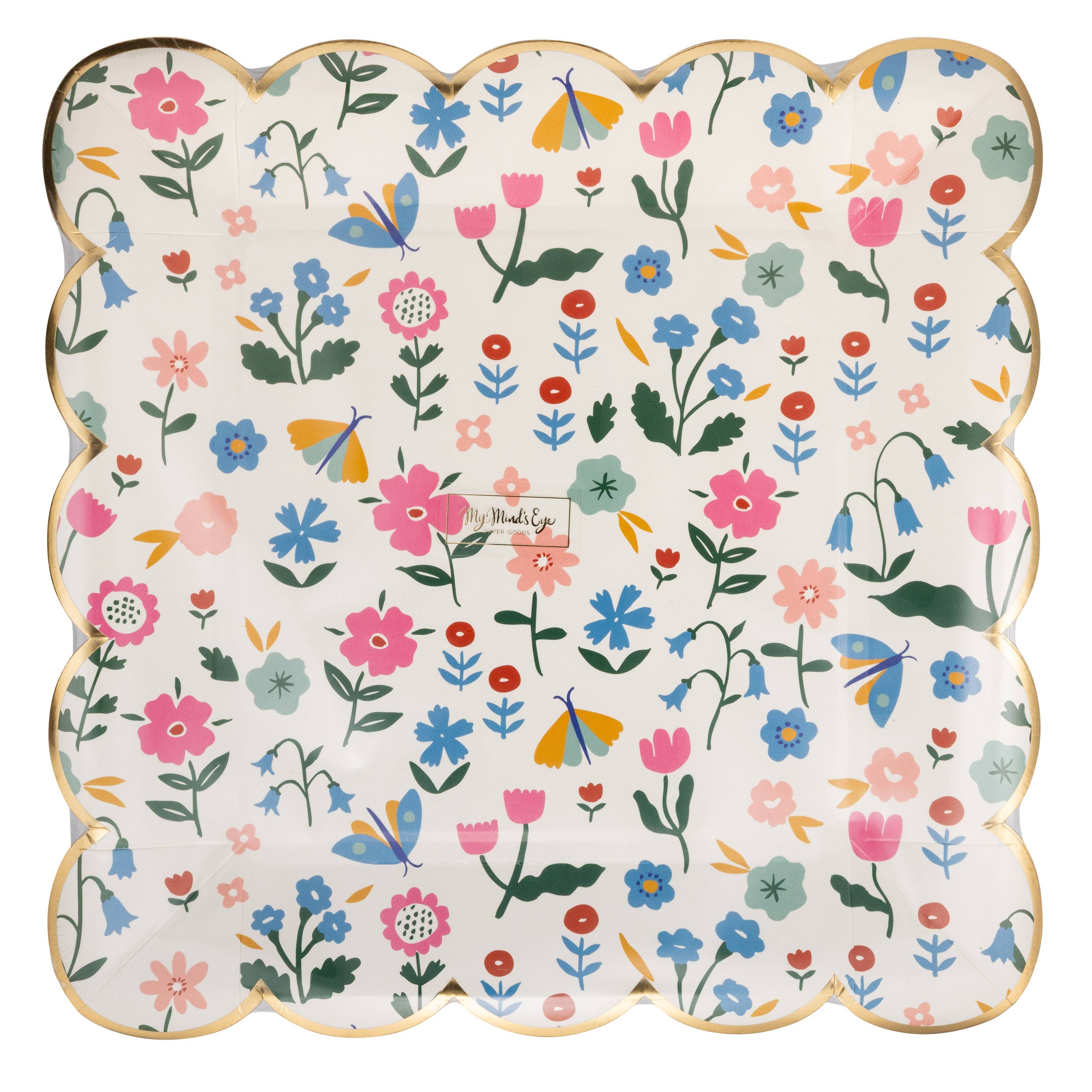 FLR1241 - Floral Pattern Plate