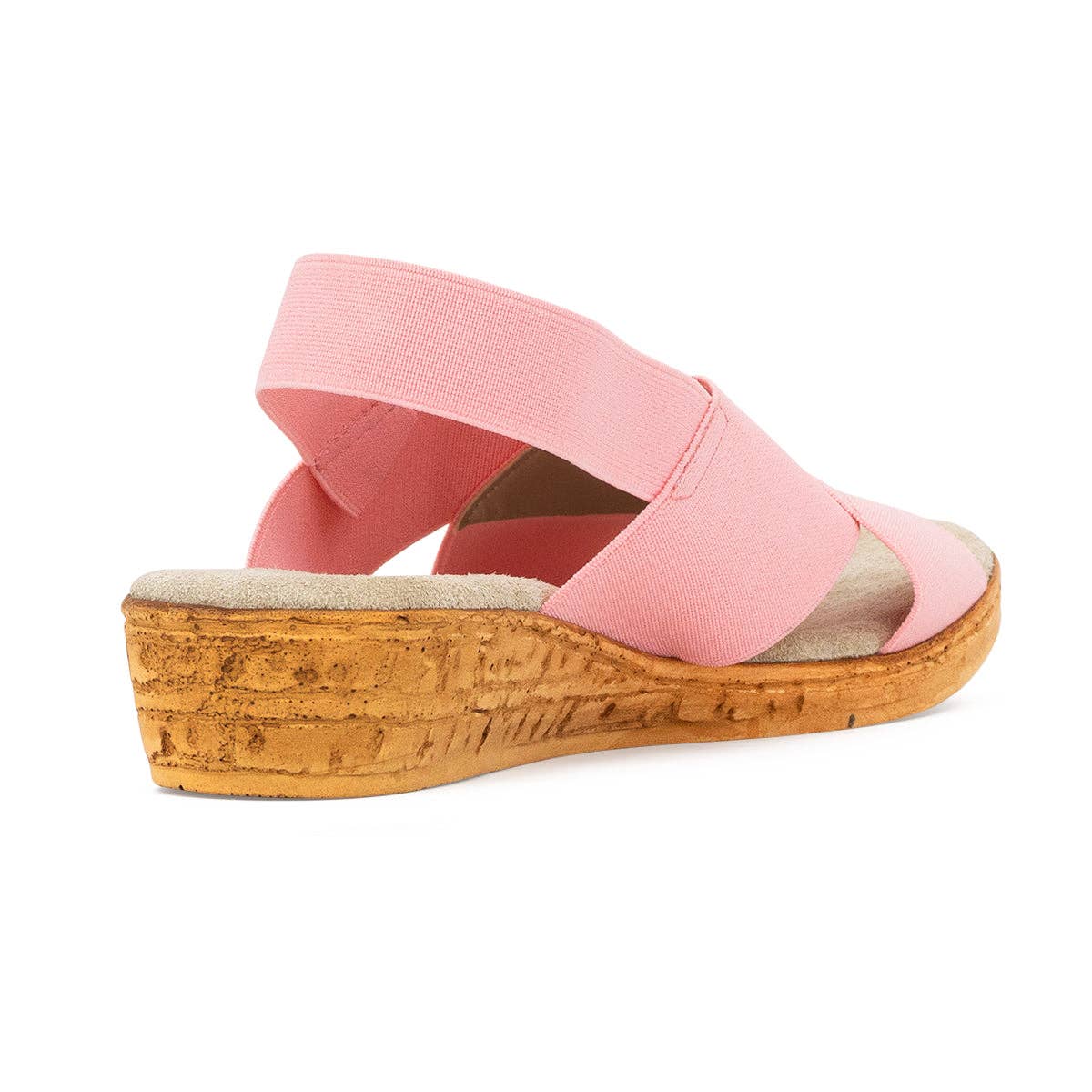 Spring/Summer - Sling Back Wedge Cork Sandal - Atlantic