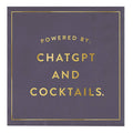 Cocktail Napkins - ChatGPT and Cocktails