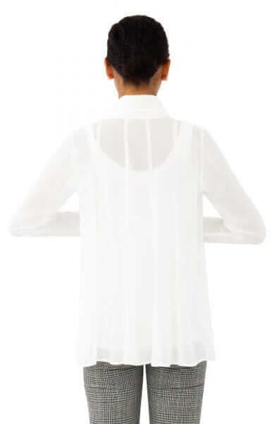 Chiffon Seamed Top