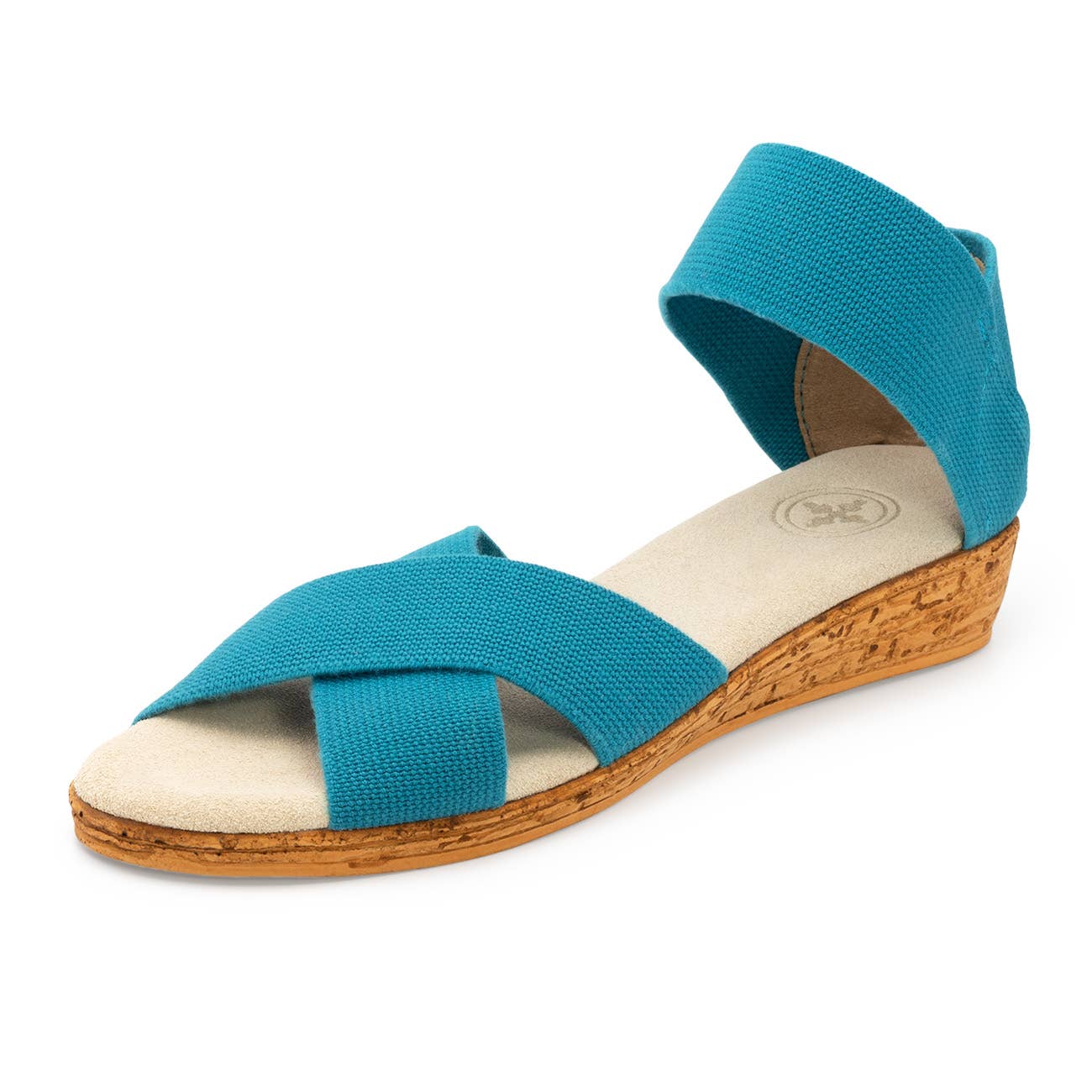 Spring26 Peachtree- Ankle Strap Cork Wedge Sandal