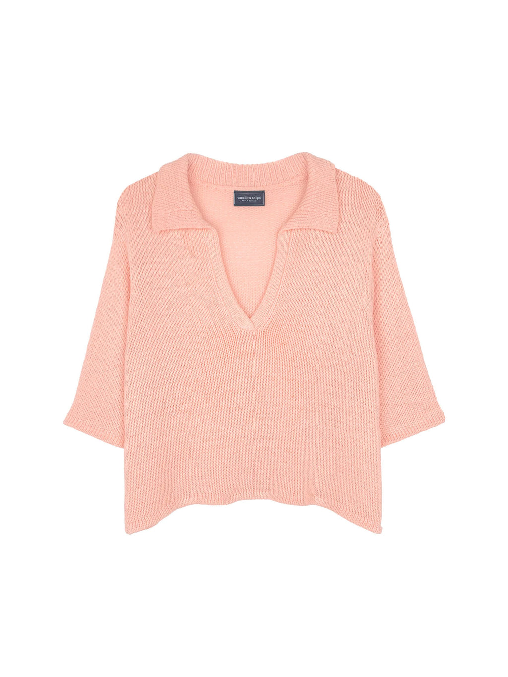 Tasha Polo Solid Half Sleeve Top Cotton