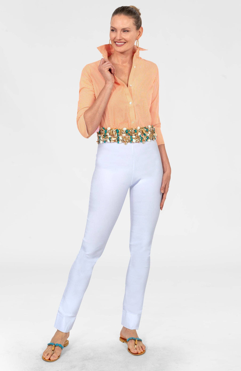 Boyfriend Cotton Shirt - Stripe