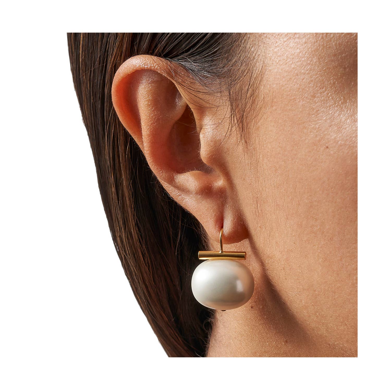 Statement Making Large Pebble Pearls