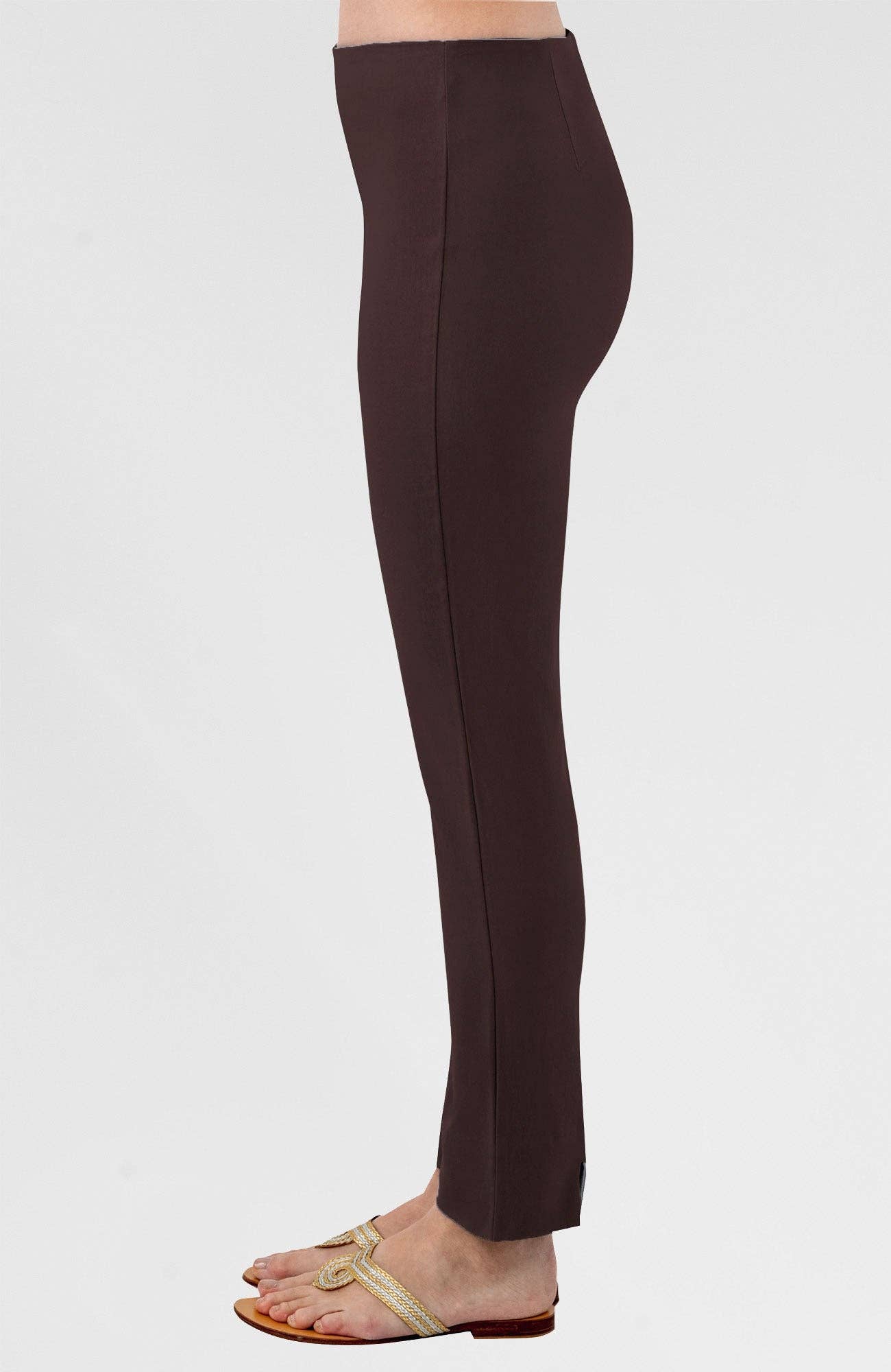 Gripeless Pull On Pants Solid - Earth Tones